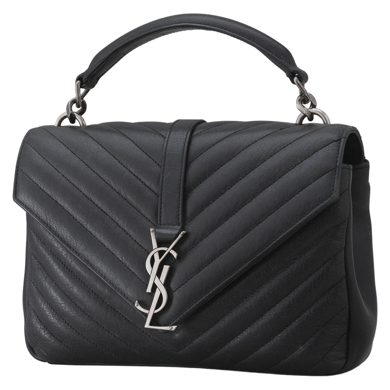 YVES SAINT LAURENT(USED)생로랑 392737 모노그램 컬리지